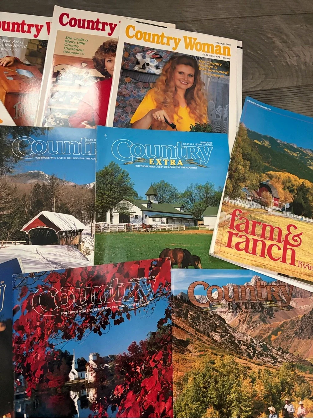 Lot of 13 Vintage Country Women Magazines
